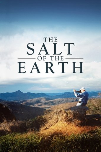Afiche del documental La sal de la Tierra de 2014 sobre Sebastião Salgado