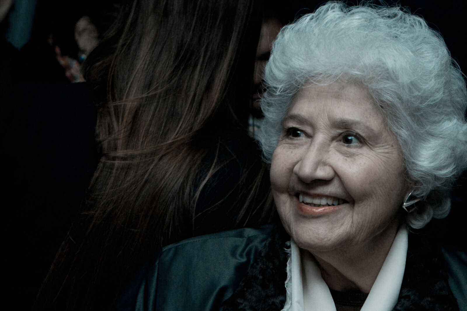 Retrato de la fotógrafa argentina Sara Facio en 2012, autora de los retratos más icónicos de la cultura argentina
